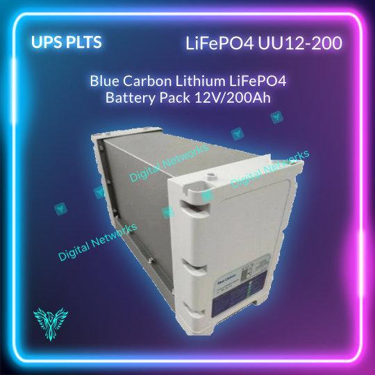 Blue Carbon Lithium LiFePO4 Battery Pack 12V/200Ah Batery 12V 200Ah