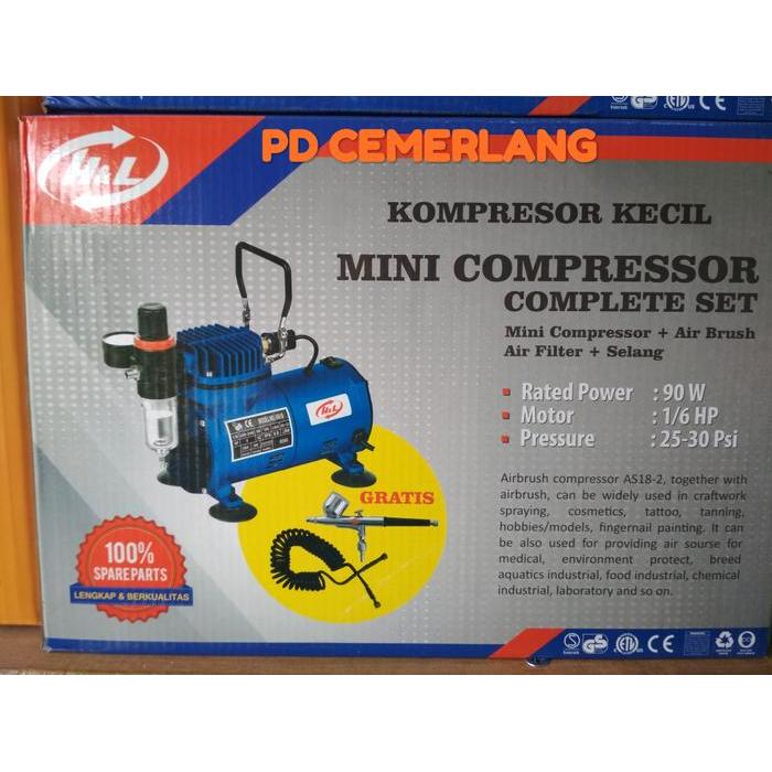 Mini compressor airbrush hnl