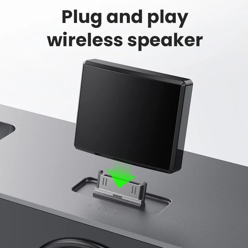 30 Pin Bluetooth 5.4 Audio Receiver A2DP Music Mini Wireless Adapter For Phone 30Pin Jack Analog