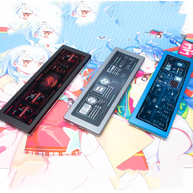 3840*1100 HD IPS SCREEN TEMPERATURE CONTROL DYNAMIC DISPLAY DESKTOP AIDA64 ADJUSTABLE BRIGHTNESS FOR