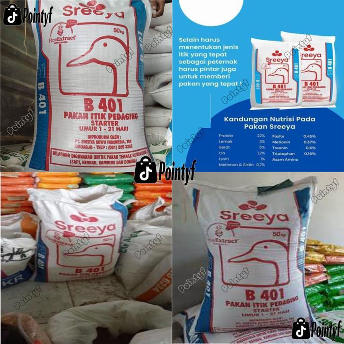PAKAN ITIK PEDAGING SREEYA B401