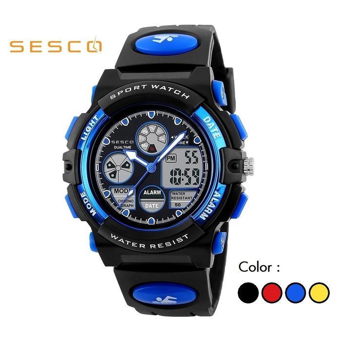 ORIGINAL Jam Tangan Anak Anak 5 - 12 tahun cocok untuk anak SD Laki Laki / Cowok Digital Analog Anti