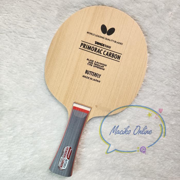 Butterfly Primorac Carbon FL~ Bet Pingpong Tenis Meja Butterfly