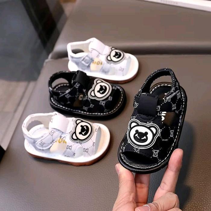 Sandal Anak Prewalker Gunung Bunyi CIT CIT untuk Usia 8 Bulan hingga 2.5 Tahun - Bayi *
