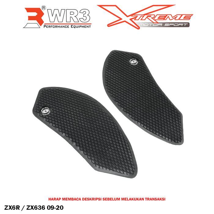Tankgrip Tankpad Tank Pad Grip Wr3 Samping Kanan Kiri Zx 636 6R Zx636 Zx6R