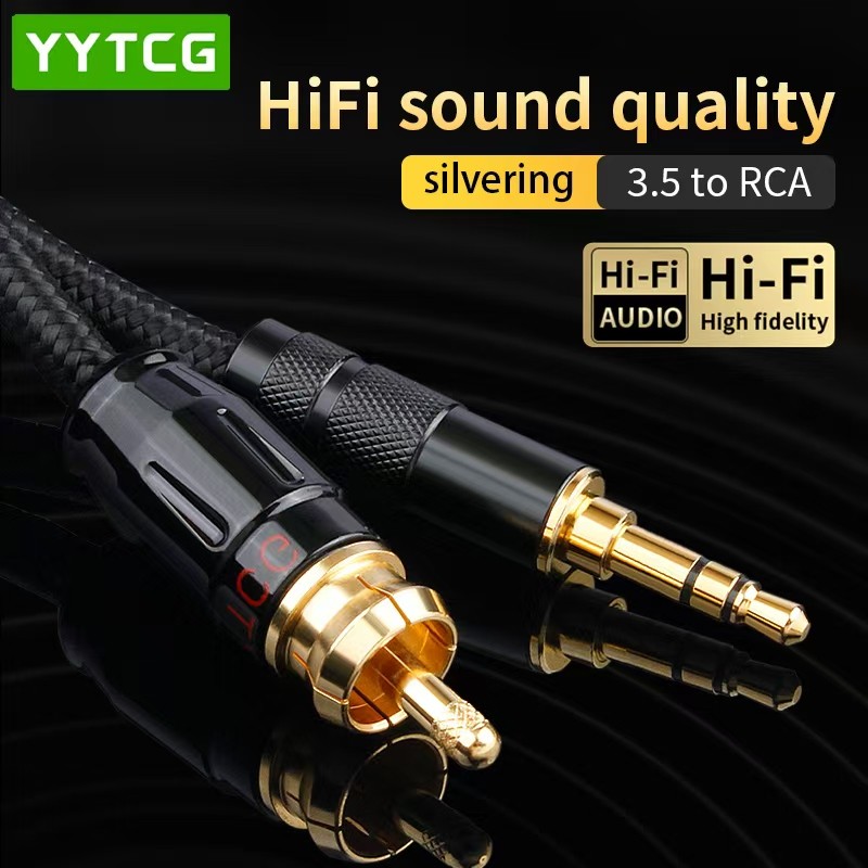 HIFI 3.5mm To RCA SPDIF Coaxial Digital Audio Cable SPDIF Coaxial Cable HiFi Home Theater For