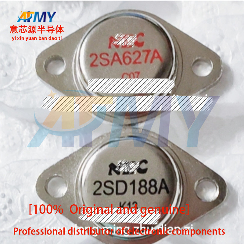 2SA627 2SD188 2SD188A A627 TO-3 gold-sealed power amplifier transistor