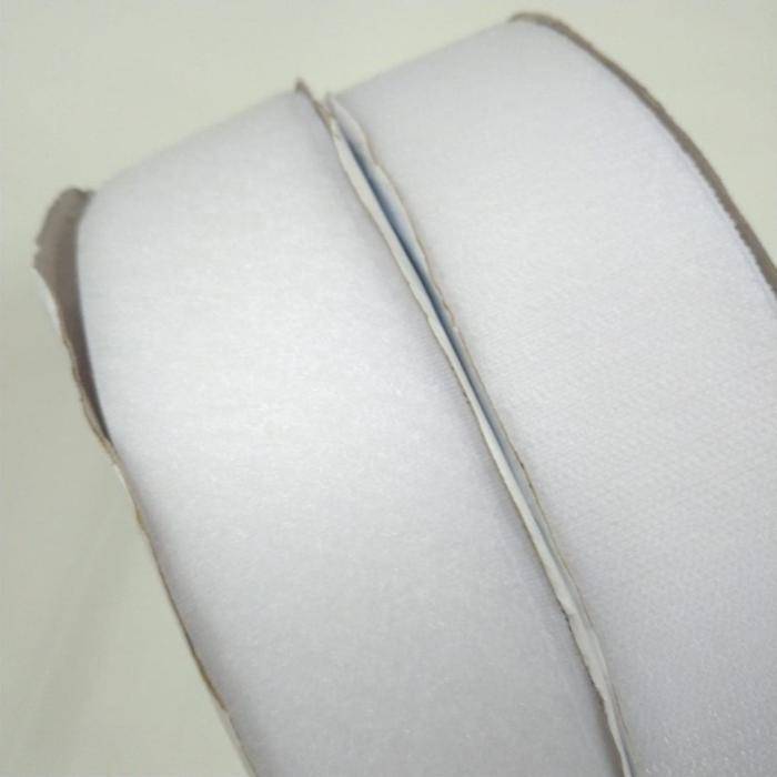 Velcro Tape Perekat 5cm - Putih (per meter)
