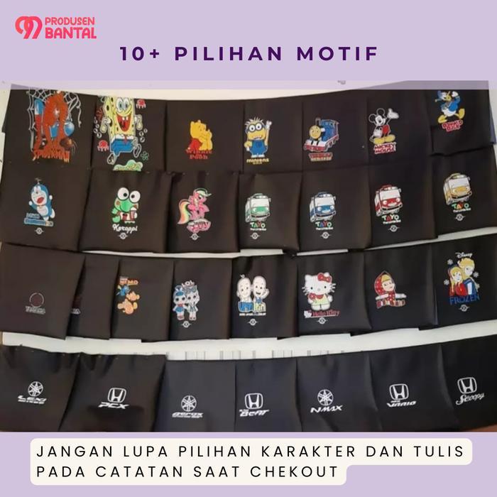 Boncengan Anak Jok Sandaran Karakter Besi Motor Motorcycle Pengaman Motif Karakter Sandaran Punggung