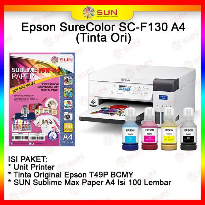 Printer Epson SC F130 - Printer Paket Press Sablon Digital