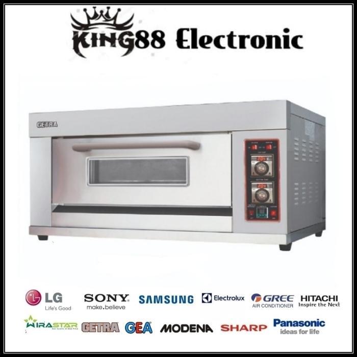 GETRA RFL-12SSGC GAS BAKING OVEN 1 DECK 2 TRAY / OVEN PEMANGGANG ROTI