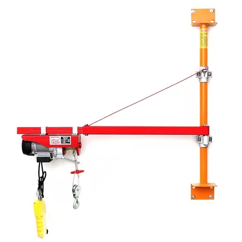Electric hoist special bracket wall column hoist bracket mini household crane small crane