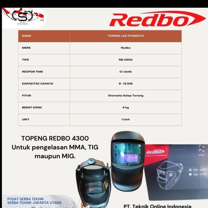 Kedok Helm Las Auto Dark Otomatis Gelap KacaMata LAS