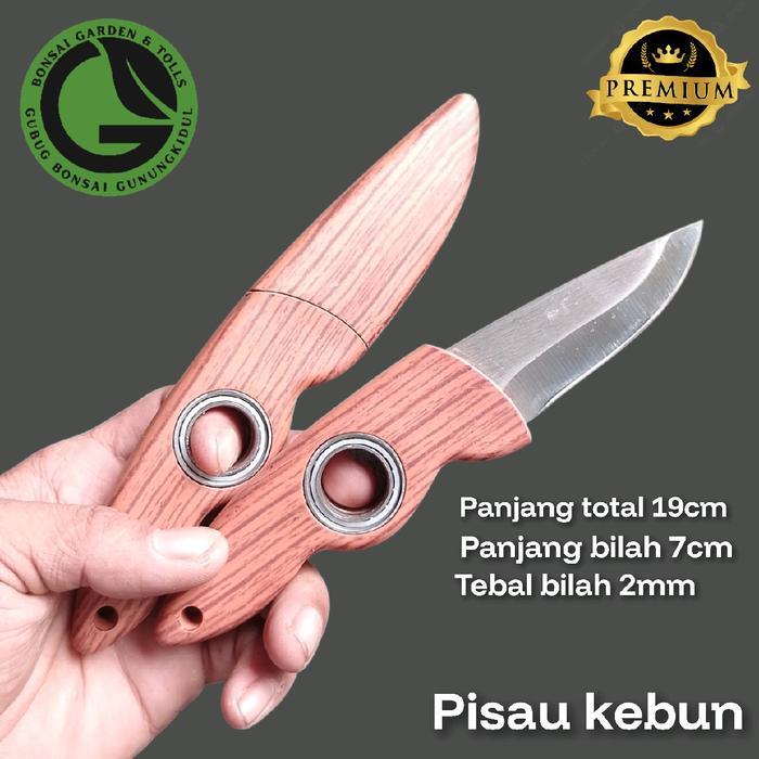 alat bonsai dan berkebun pisau cangkok dan okulasi plus longsong