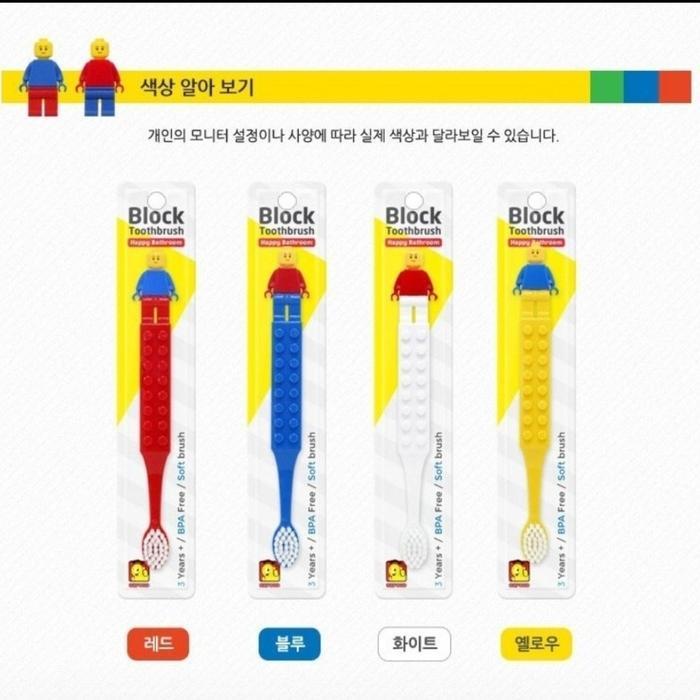 PROMO SIKAT GIGI KOREA LEGO OXFORD TOOTHBRUSH