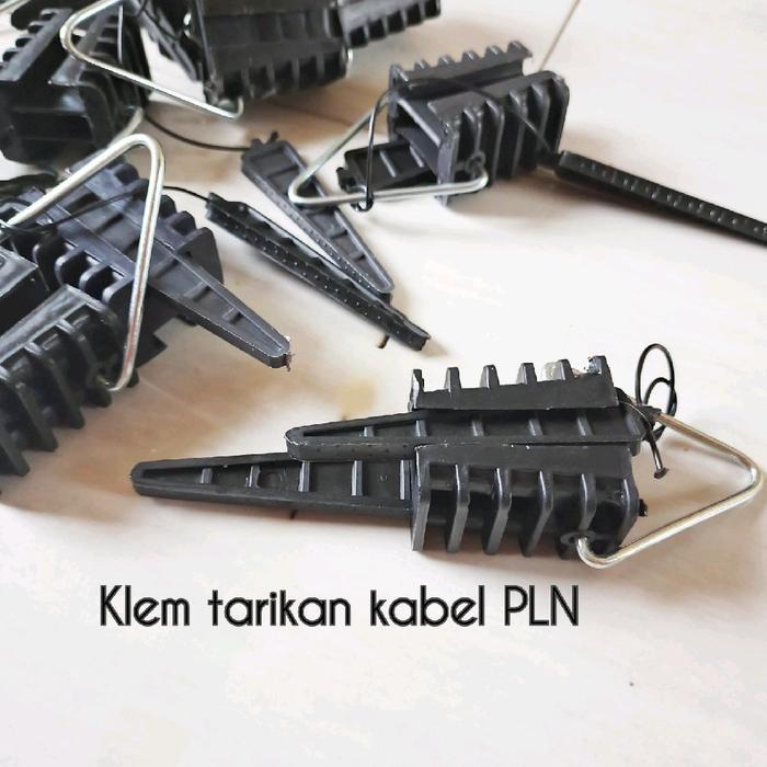 service wedge clamp klem tarikan kabel PLN kabel SR