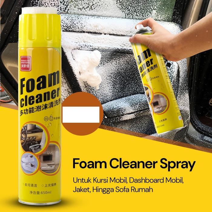 Foam Cleaner Spray Car Interior / Spray Busa Pembersih Mobil Interior 300ML Pembersih Foam Interior