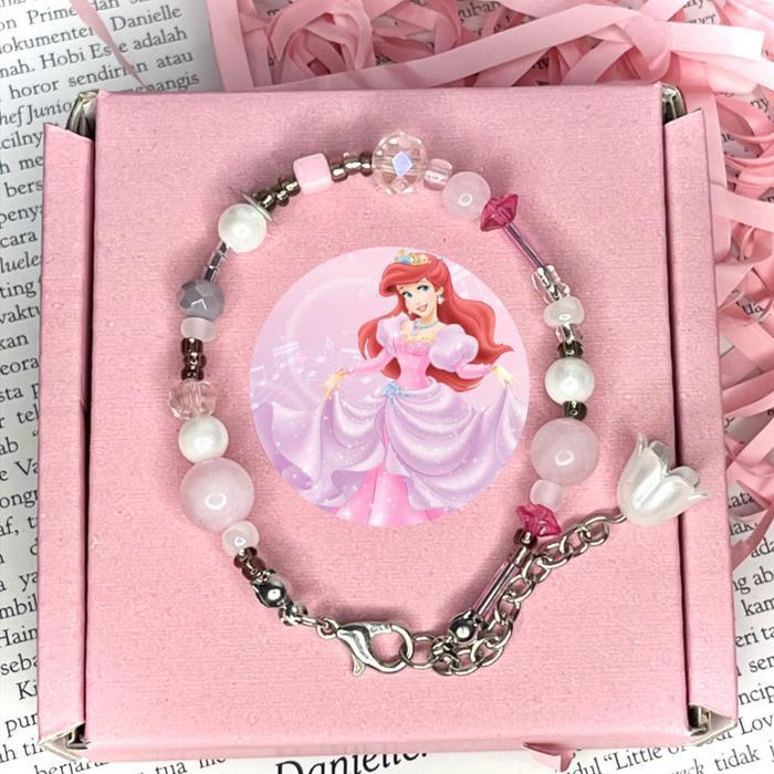 disney princess bracelet gelang manik princess gelang princess beads bracelet friendship bracelet