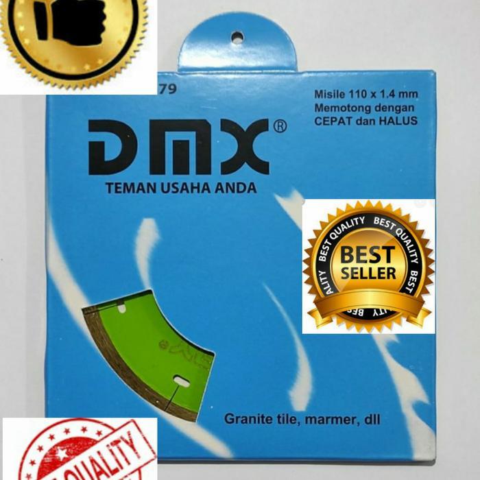 Pisau Potong Keramik Dmx 4" Asli Ori 100% Utk Granit Granite Marmer #Gratisongkir