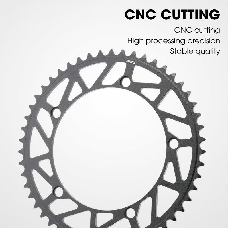 RIRO MTB Bicycle Round BCD 144 Hollow Chainwheel 48T/49T/51T 144BCD Single Chainring Bike Circle