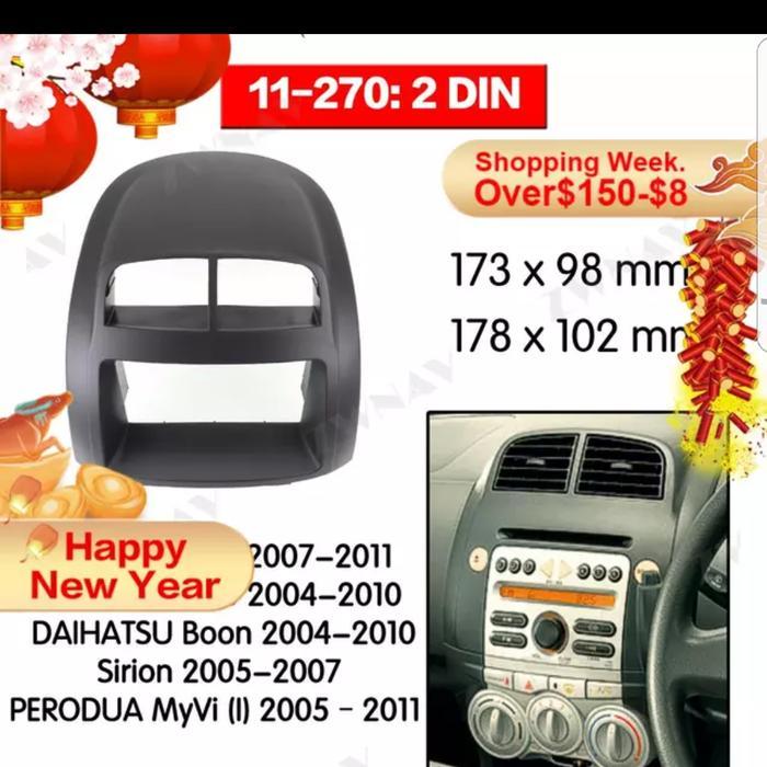 Frame Panel Daihatsu Sirion 2007 - 2010 / Myvi
