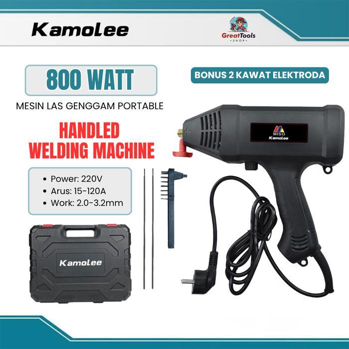 Mesin Las Listrik Kamolee Las Genggam Portable alat las listrik 1500W Termurah