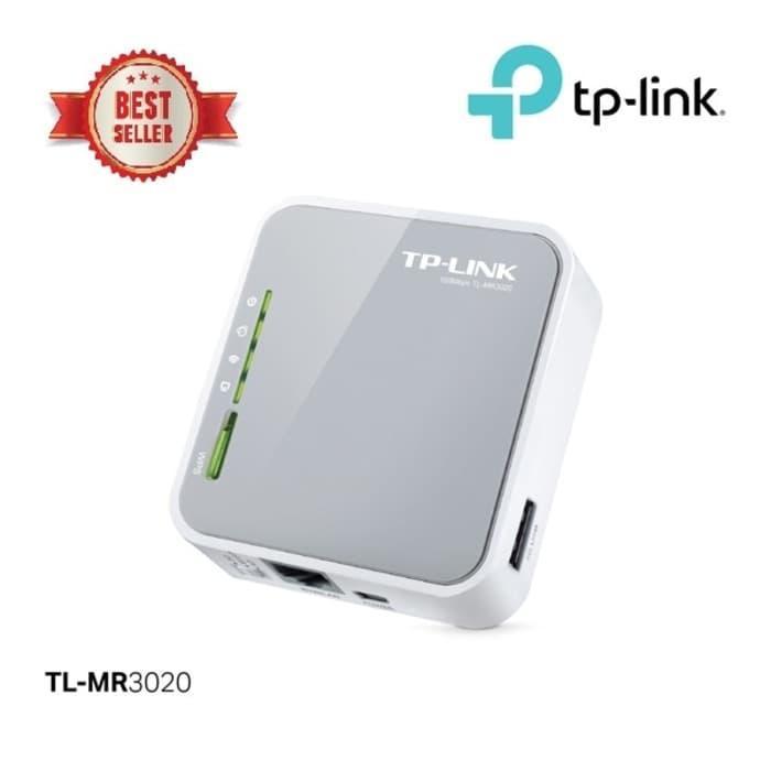 Tp-Link Tl-Mr3020 Portable Wireless Modem Router 150Mbps Tplink 3020
