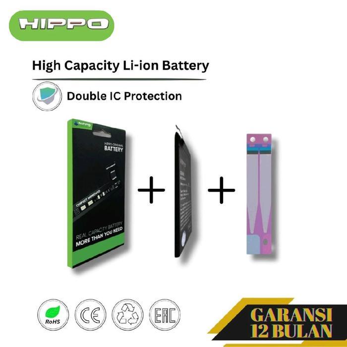 Hippo Baterai Xiaomi Redmi 10 / Note 10 5G / Poco M3 Pro 5G BN5A 5000Mah Original Cell *