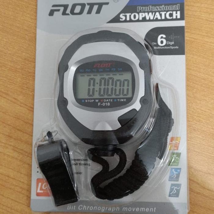 Stopwatch - Stop Watch Flott Free Pluit Tali ( Angka Besar Digital Diskon Sale