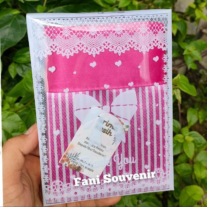 25 Pcs Souvenir Dompet Salur Besar Kemasan Mika #Gratisongkir