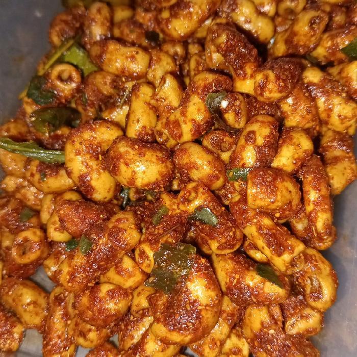 Makaroni Bantet Kemasan 500Gr Camilan Pedas Food Makanan Hosti Cemilan