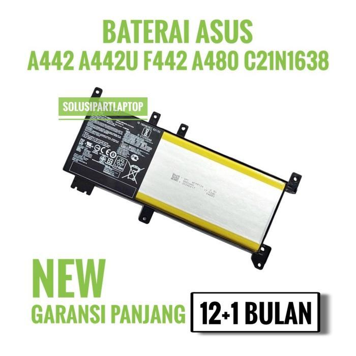 Baterai AS A442 A442U A442UR X442 F442U A480U Black