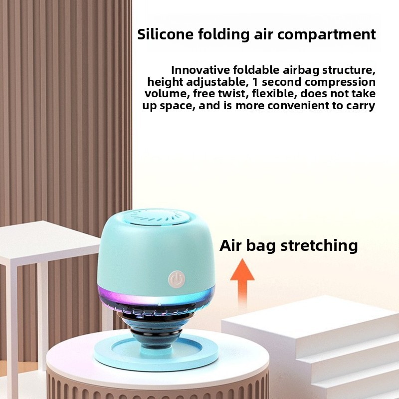 New M99 airbag Magnetic IPX6 waterproof TWS voice call Colorful light Bluetooth speaker Speaker gift