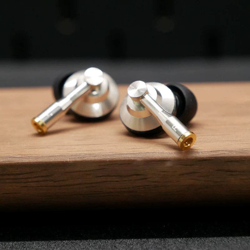 14.4mm Unit Large Dynamic Driver MMCX Earphones DIY In-ear Plug MMCX Audio Metal Headphone Head