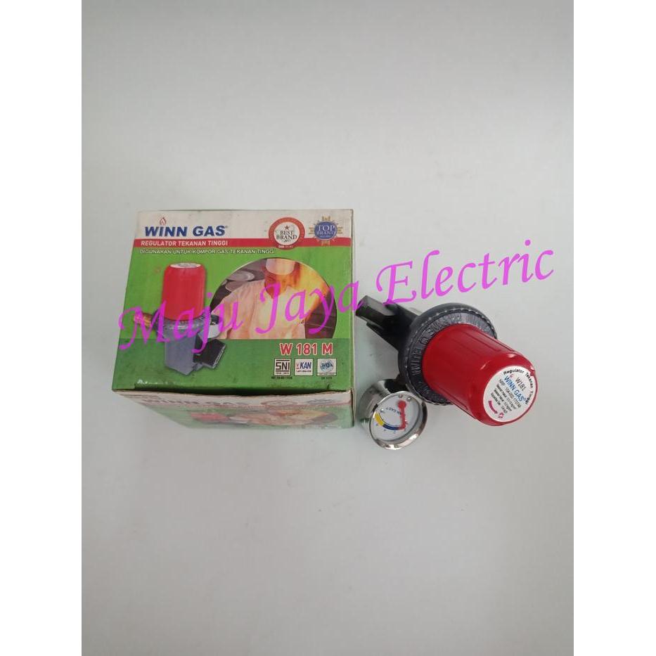 Regulator Gas TEKANAN TINGGI Winn Gas W181M Meter W 181 M W181