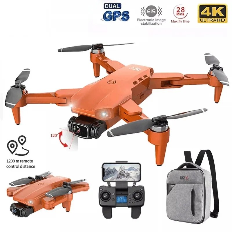 Drone L900 Pro 4K Professional 5G GPS HD Dual Camera Photography Brushless Foldable Quadcopter RC