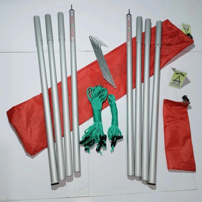 Consina - Tiang Flysheet Aluminium Kailash Adventure 210Cm Paket