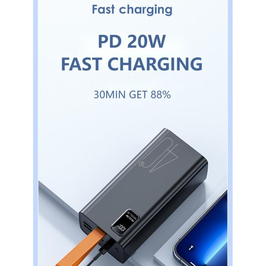 HESTER power bank 100000mah power bank fast charging 120W powerbank 100000mah power bank original