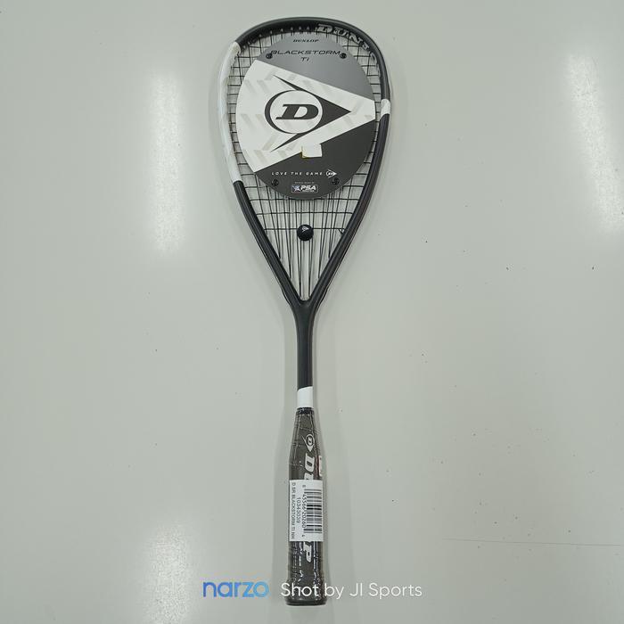 ORIGINAL Raket Racket Reket Squash Squosh Dunlop Blackstorm TI