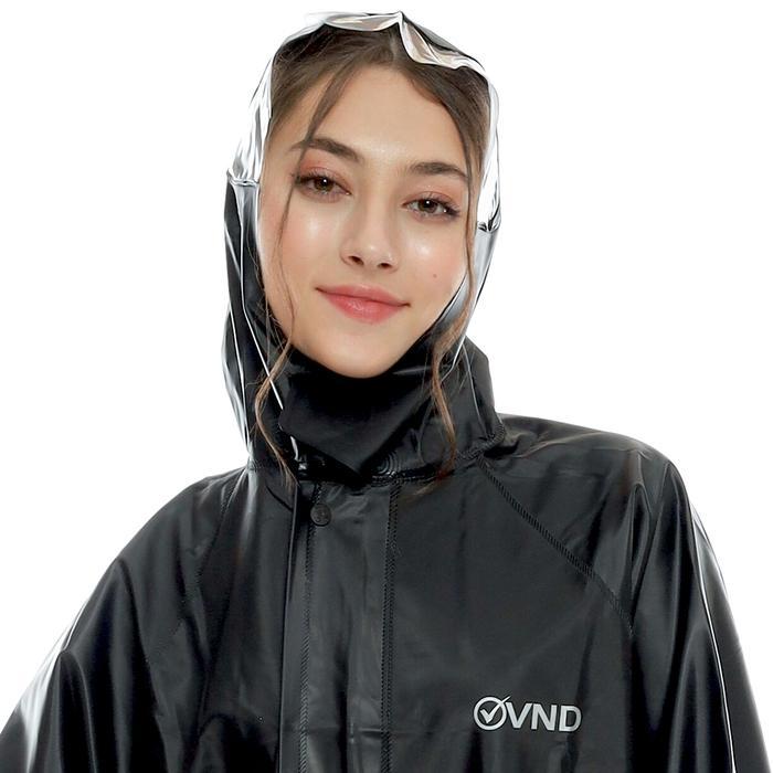 Jas Hujan / Rain Coat VND Original AK 33 Bahan Tebal Anti Bocor Pira & Wanita BISA GRAB