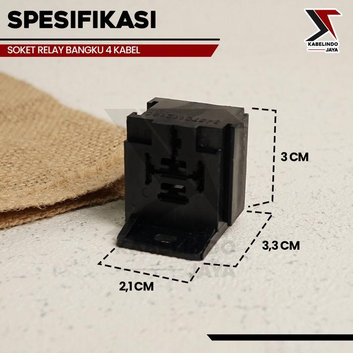 "New" Rumah Relay / Soket Relay / Kosongan / Socket Relay Gandeng Bangku