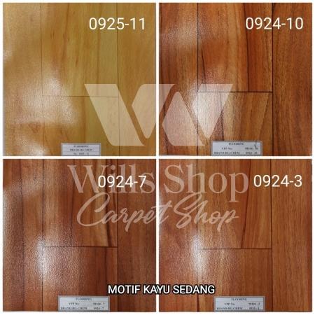 "New" Karpet Vinyl Korea Lantai Plastik Motif Kayu - Pasir - Motif Marmer