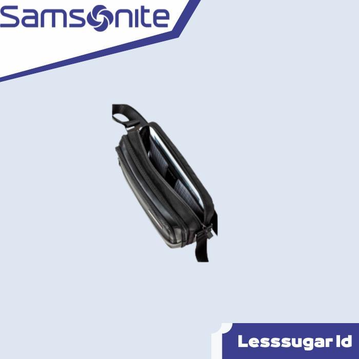 HEMAT Tas Selempang SAMSONITE Sefton Warna Hitam Tas Slempang Pria