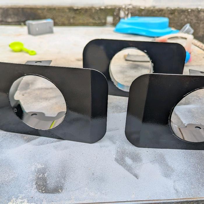 braket foglamp 3inc panther kapsul 2000-2004