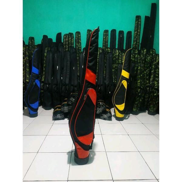 Tas Joran Pancing Hard Case 110 Cm Fiber + Mangkok Tas Joran Laut Tas Joran Tegek Tas Joran Untuk 2