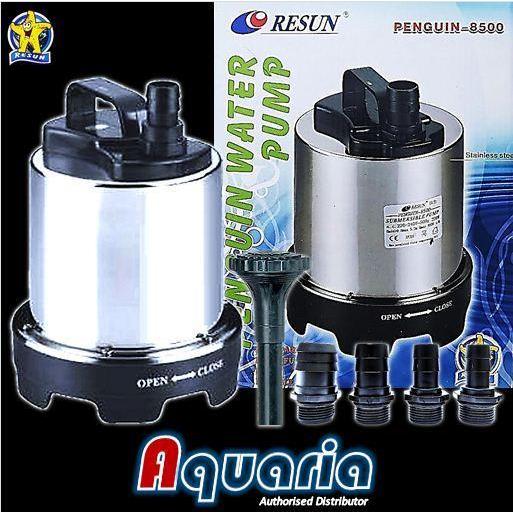 Resun Penguin8500 Pompa Celup Stainless Submersible Water Pump Penguin-8500 Populer