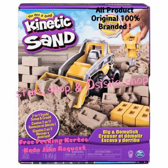 Kinetic Sand Dig & Demolish Truck Playset Original / Playdoh