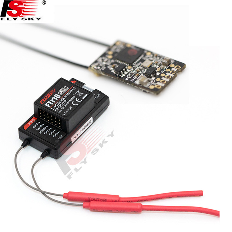 Flysky 2.4G 18CH Radio Transmitte FTr10/FTr16S PPM/BUS/ iBUS Receiver