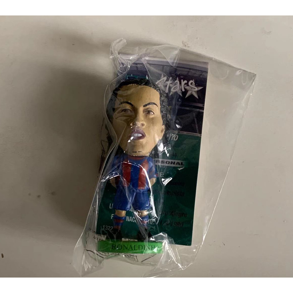 Corinthian Prostars FF164 Ronaldinho 3" Figure/Card New in Sealed