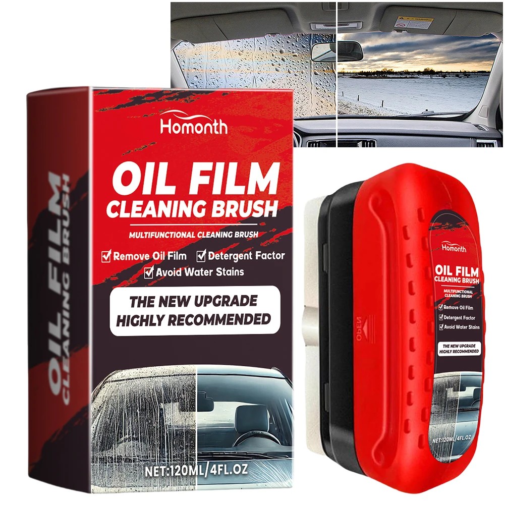 Car Window Glass Cleaner Removes Dirt Car Glass Oil Film Remover Windshield Oil Film Stain Removal G